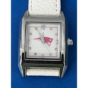 Vintage NFL Pink White NFL Logo Women's Ladies Wrist Watch Patriots